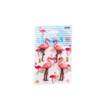 Load image into Gallery viewer, 4pcs/pack Novetly Kawaii Flamingo Shape Pencil Eraser Gift Erasers Toy For Kids School Office Supplies Stationery Decorative