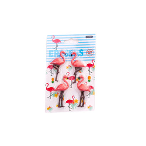 4pcs/pack Novetly Kawaii Flamingo Shape Pencil Eraser Gift Erasers Toy For Kids School Office Supplies Stationery Decorative