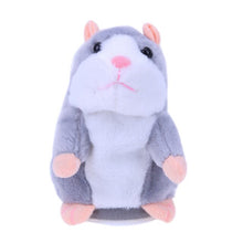 Load image into Gallery viewer, Kids Hamster Plush Speak Sound Toys Baby Electronic Pets Cute Plush Dolls Sound Record Speaking Hamster Talking Toys Xmas Gifts