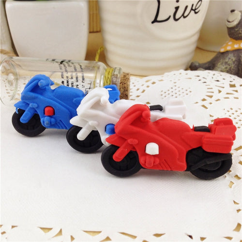 1Pcs Cute Designer Students Pen Shape Eraser Rubber Stationery Kid Gift Toy School Supplies 4 Colors Free Shipping  0716