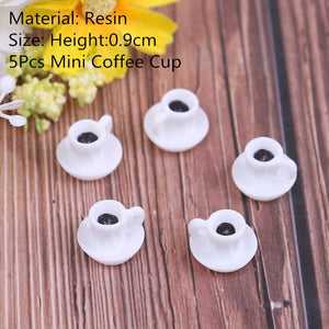 33PCS/Set Kitchen Mini Tableware Miniatures Cup Plate Dish Decor Toys for Doll Accessories Kids Girls Wholesale