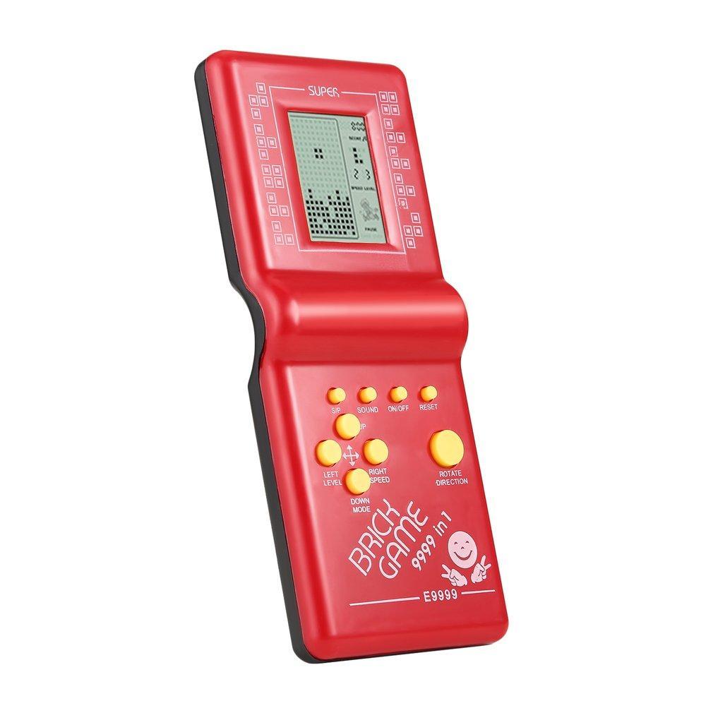 Kids Electronic Tetris Brick Game Handheld Game Machine LCD Educational Toys  LN