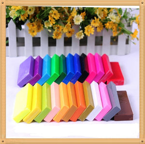 Flexible baking polymer clay craft hobby handmade clay material fi mo sculpt performance combine safe test kids toy slim