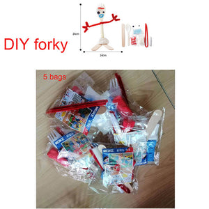 2019 Movie TS4 Anime Forky Stuffed Doll Cartoon Plush Toys Kids Party Christmas Gift Bag accessories