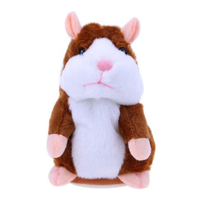 Kids Hamster Plush Speak Sound Toys Baby Electronic Pets Cute Plush Dolls Sound Record Speaking Hamster Talking Toys Xmas Gifts