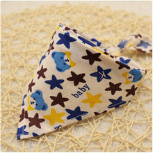 Load image into Gallery viewer, Cotton Bandana Bibs Baby Bib Feeding Smock Infant Burp Cloths Saliva Towel Toddler Eating Accessory Soft Child Stuff Accessories