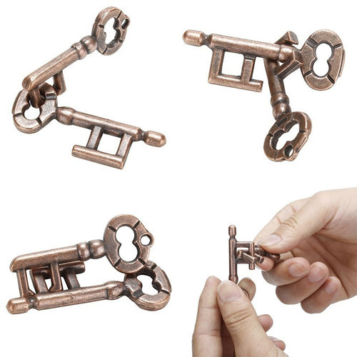 High Quality Intelligent Lock Toy Brain Tester Development Alloy Key