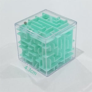 UainCube 3D Cube Puzzle Maze Toy Hand Game Case Box Fun Brain Game Challenge Fidget Toys Balance Educational Toys for children