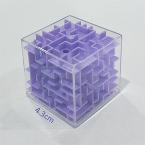 UainCube 3D Cube Puzzle Maze Toy Hand Game Case Box Fun Brain Game Challenge Fidget Toys Balance Educational Toys for children