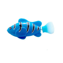 Load image into Gallery viewer, Flash Swimming Electronic Pet Fish Bath Toys for Children Kids Bathtub Battery Powered Swim Robotic for Fishing Tank Decoration