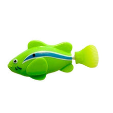 Load image into Gallery viewer, Flash Swimming Electronic Pet Fish Bath Toys for Children Kids Bathtub Battery Powered Swim Robotic for Fishing Tank Decoration