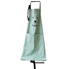 Load image into Gallery viewer, Parent-Child Waterproof Animal Print Cotton Linen Kitchen Cooking Bib Apron Sleeveless Anti-oil Waist Kitchen Cooking Accessory