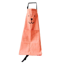 Load image into Gallery viewer, Parent-Child Waterproof Animal Print Cotton Linen Kitchen Cooking Bib Apron Sleeveless Anti-oil Waist Kitchen Cooking Accessory