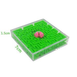 UainCube 3D Cube Puzzle Maze Toy Hand Game Case Box Fun Brain Game Challenge Fidget Toys Balance Educational Toys for children