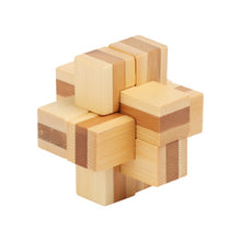 Load image into Gallery viewer, 2019 New Design IQ Brain Teaser Kong Ming Lock 3D Wooden Interlocking Burr Puzzles Game Toy For Adults Kids