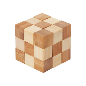 2019 New Design IQ Brain Teaser Kong Ming Lock 3D Wooden Interlocking Burr Puzzles Game Toy For Adults Kids