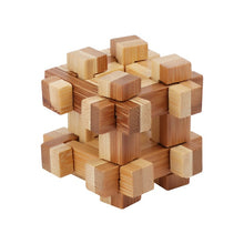 Load image into Gallery viewer, 2019 New Design IQ Brain Teaser Kong Ming Lock 3D Wooden Interlocking Burr Puzzles Game Toy For Adults Kids