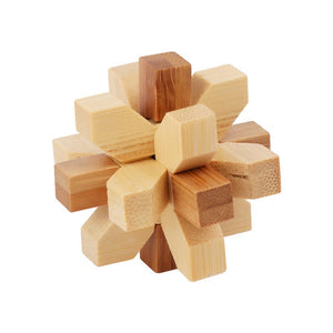 2019 New Design IQ Brain Teaser Kong Ming Lock 3D Wooden Interlocking Burr Puzzles Game Toy For Adults Kids